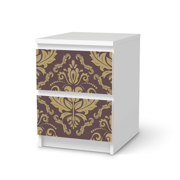 Möbelfolie IKEA Malm Kommode 2 Schubladen - Design: Retro Revival Schn?ppchen