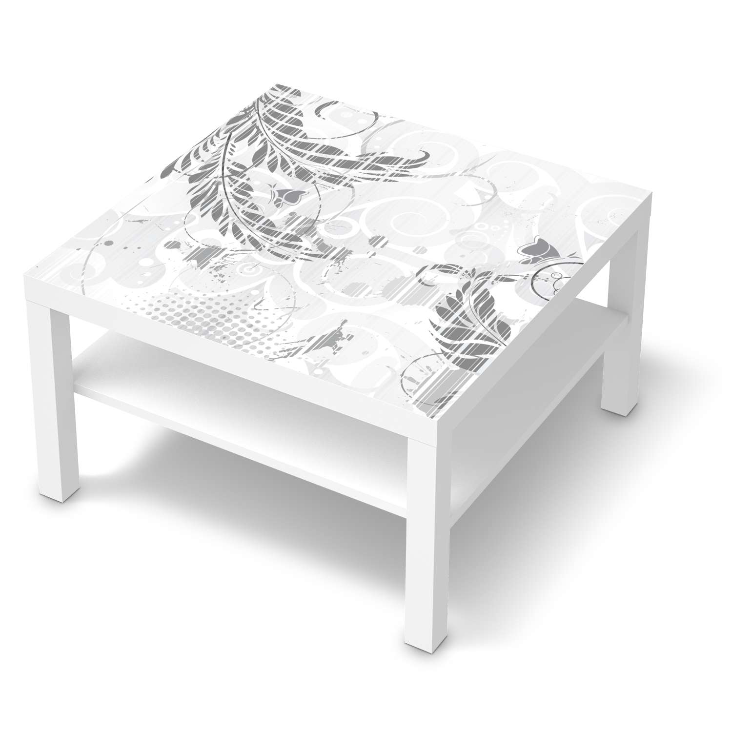 Selbstklebende Folie IKEA Lack Tisch 78×78 cm – Design: Florals Plain 2 Verkauf