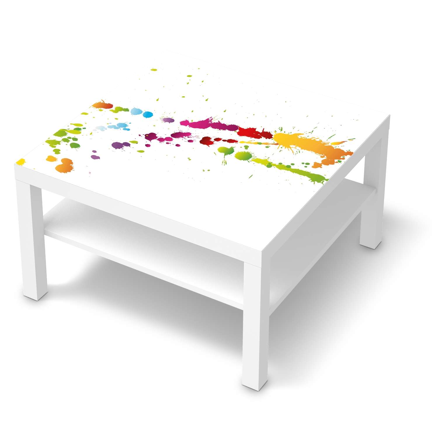 Selbstklebende Folie IKEA Lack Tisch 78×78 cm – Design: Splash 2 Online-Verkauf